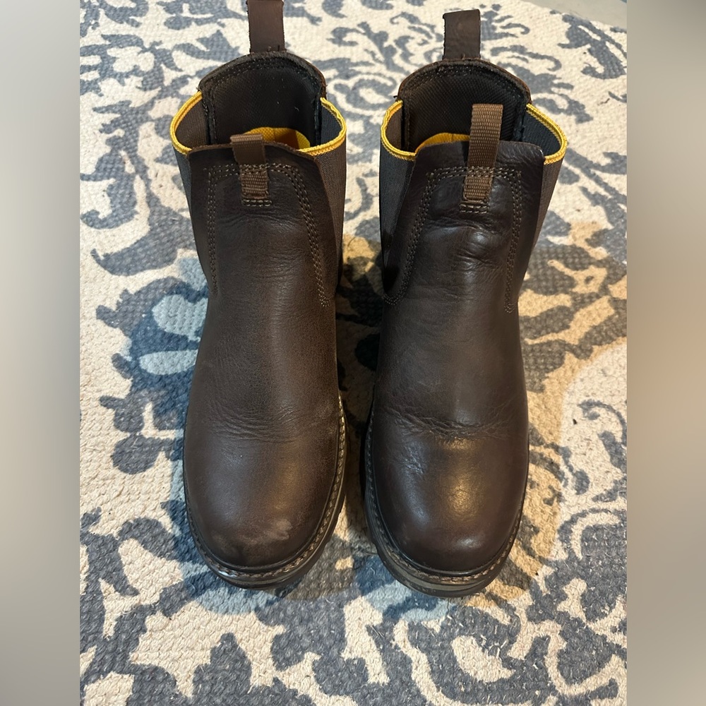 Caterpillar Men’s Chelsea Work Boots - worn once